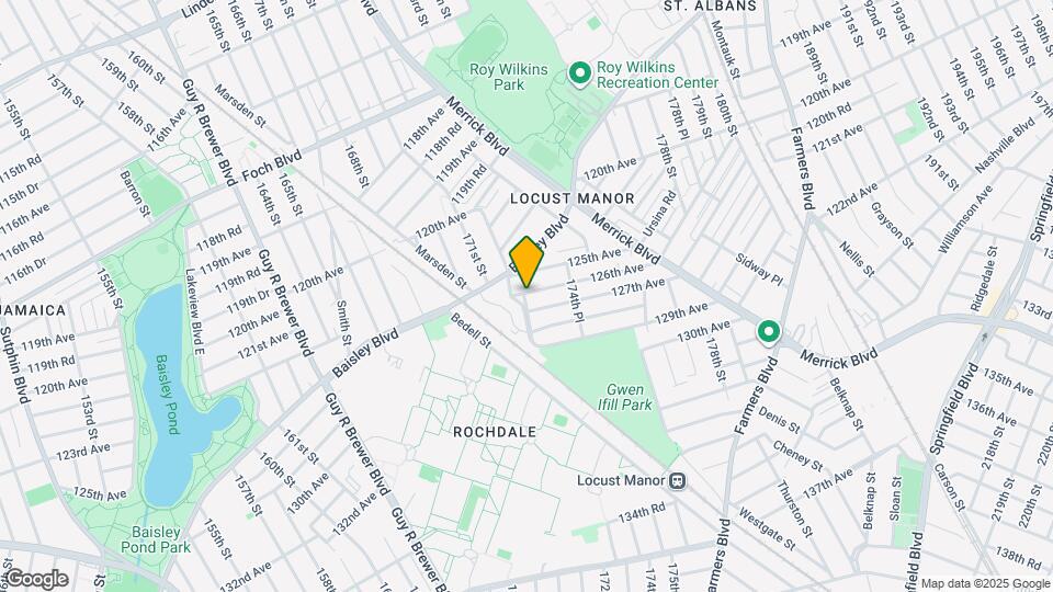 126-03 172nd St Map and Location Details