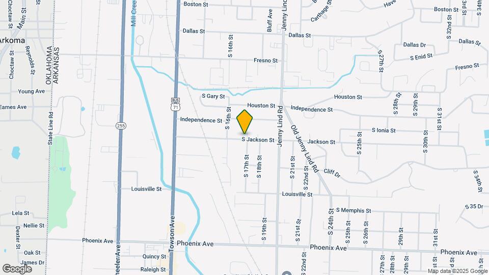 1615 Jackson St Map and Location Details