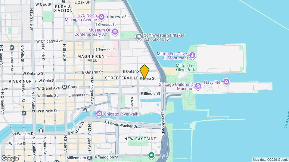 415 E Ohio St Mapa y Detalles de la Ubicación