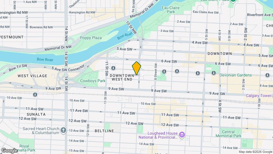 1000 8 Av SW Map and Location Details