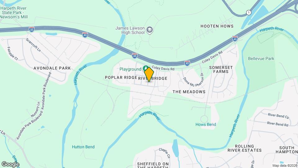 3712 Springwater Dr Map and Location Details