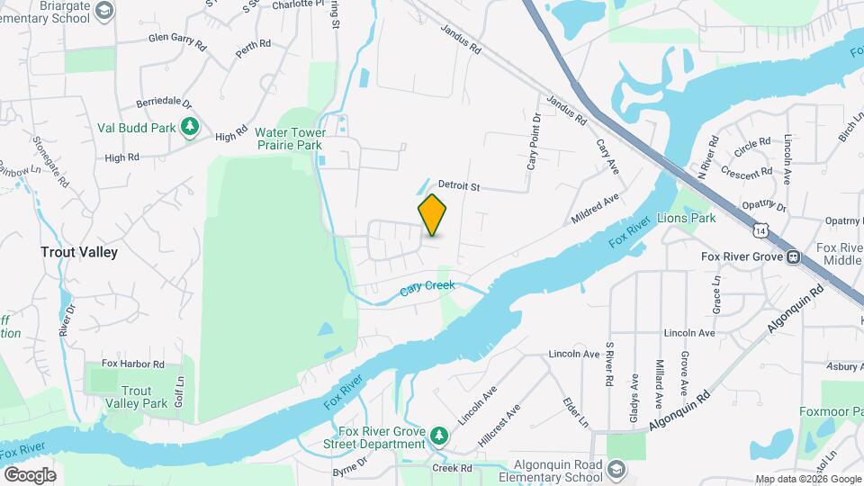 505 Cary Woods Cir Map and Location Details