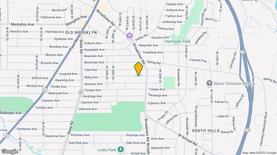 2215 Hood Ave Mapa y Detalles de la Ubicación