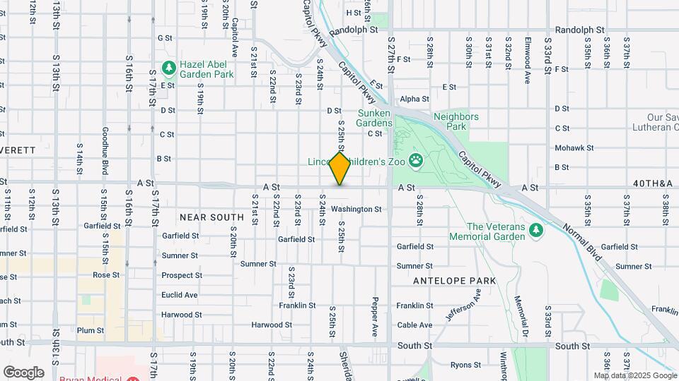 2421 A St Map and Location Details