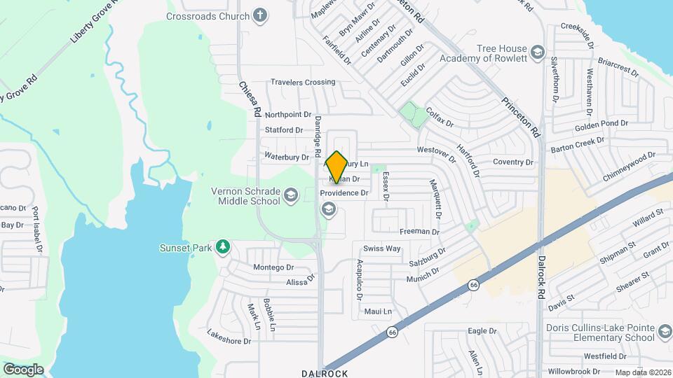 7501 Providence Dr Map and Location Details