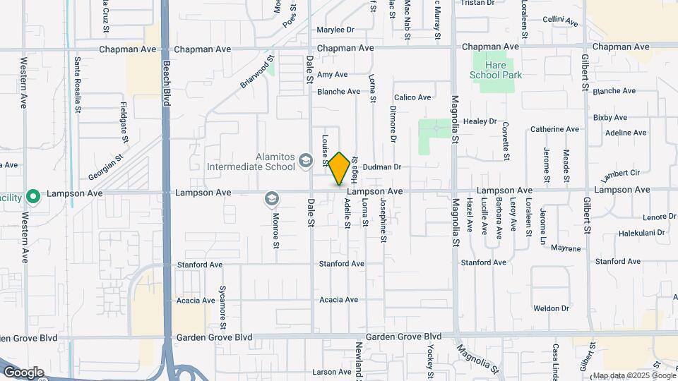 12531 Adelle St Map and Location Details