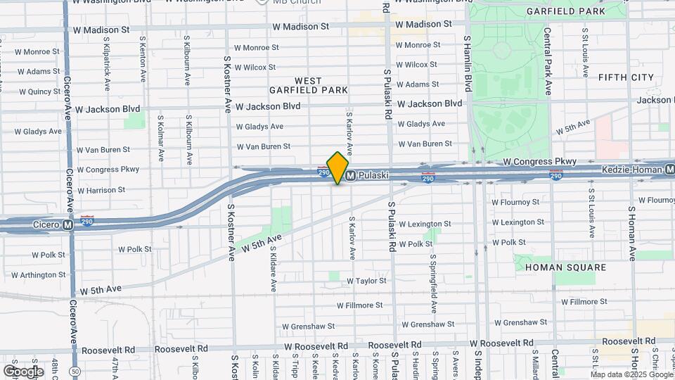 4119 W Harrison St Map and Location Details