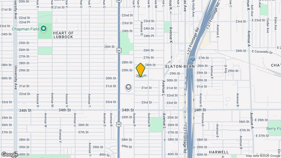 1518 30th St Map and Location Details