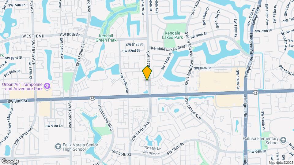 8515 SW 147th Ct Map and Location Details