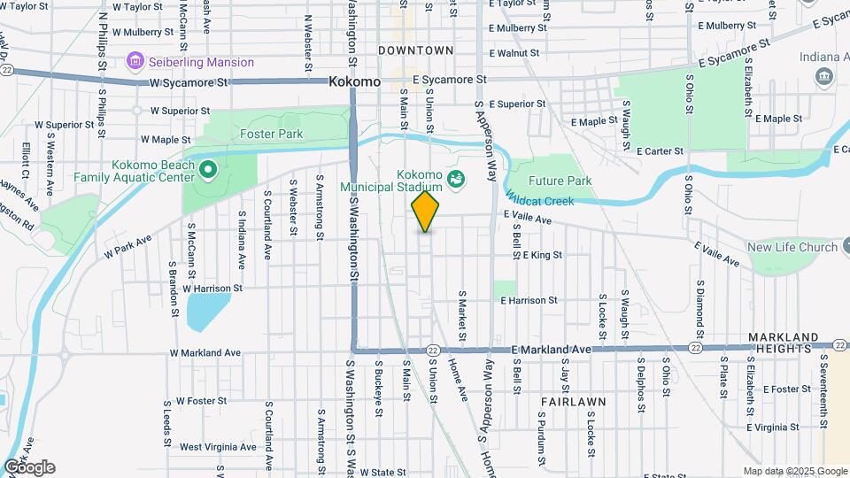 635 S Union St Map and Location Details