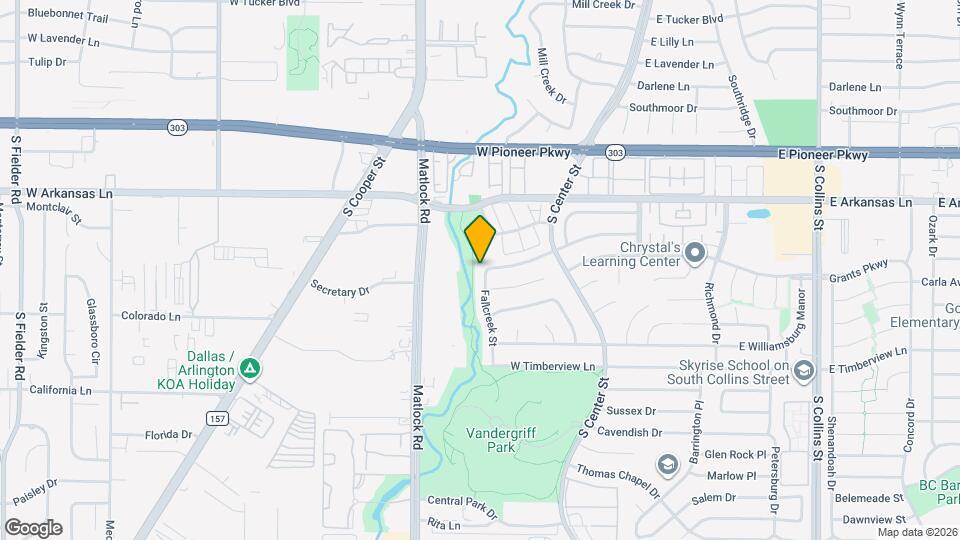 2500 Fallcreek St Mapa y Detalles de la Ubicación