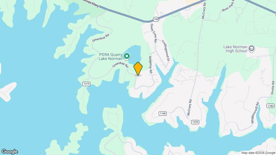 421 Greenbay Rd Map and Location Details