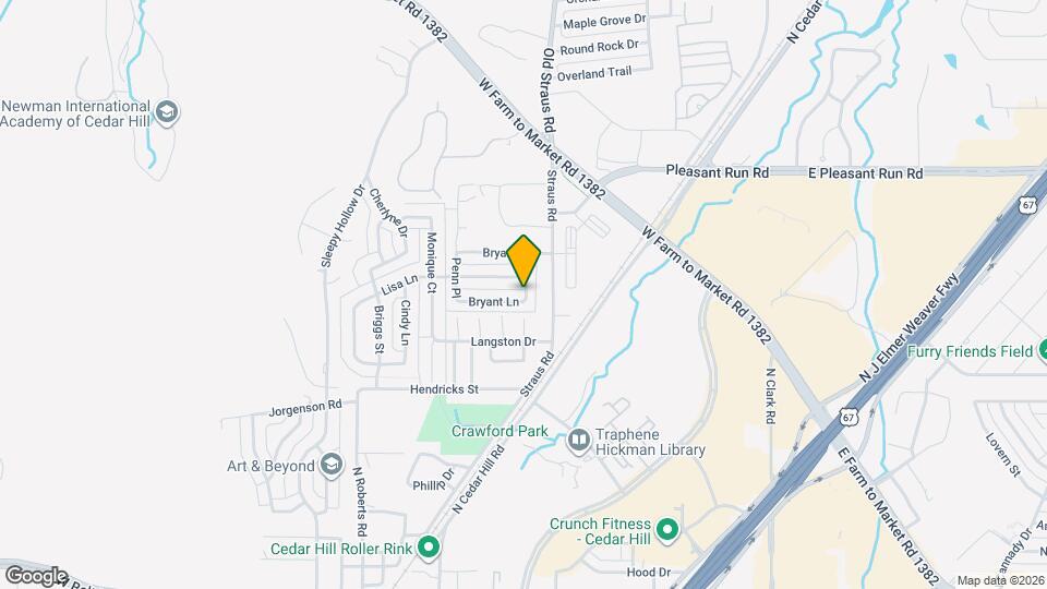 300 Bryant Ln Map and Location Details