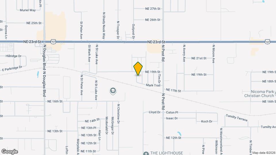 1812 Mark Trail Map and Location Details