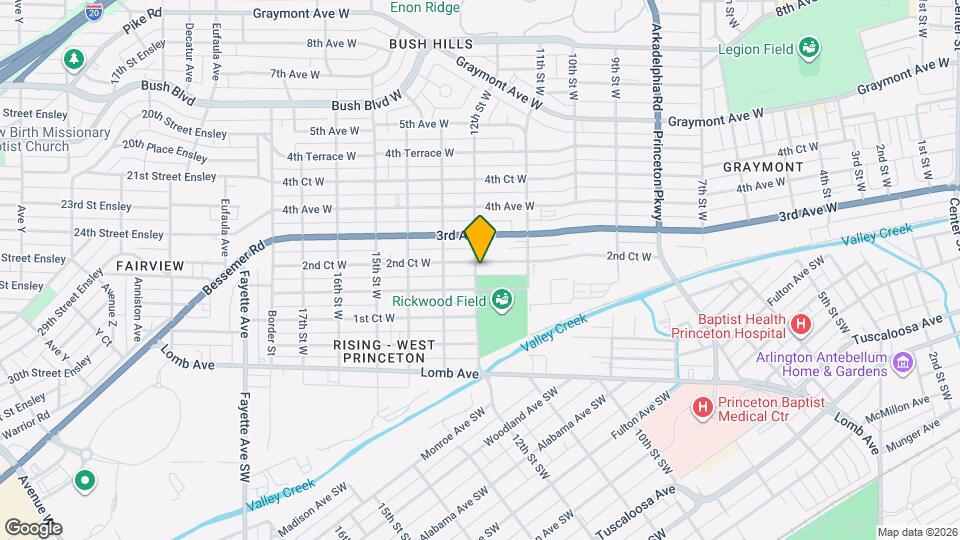 217 12th St W Map and Location Details