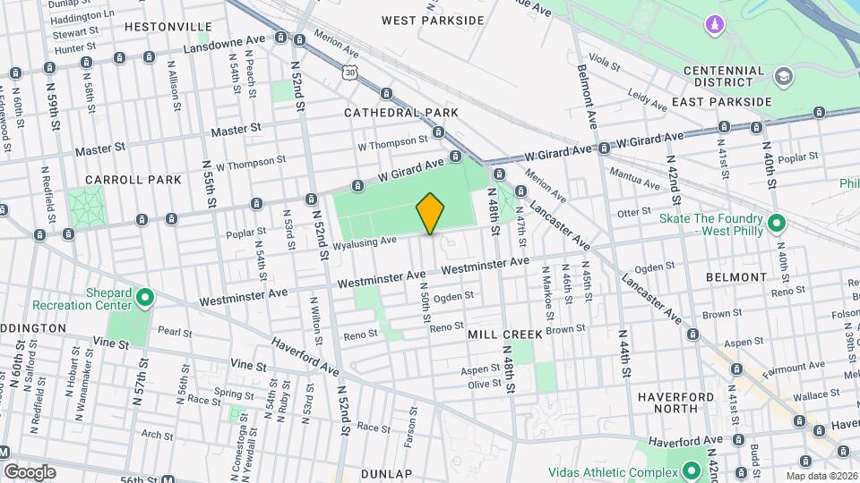 950 N St Bernard St Map and Location Details