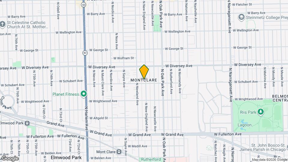 2704 N New England Ave Map and Location Details