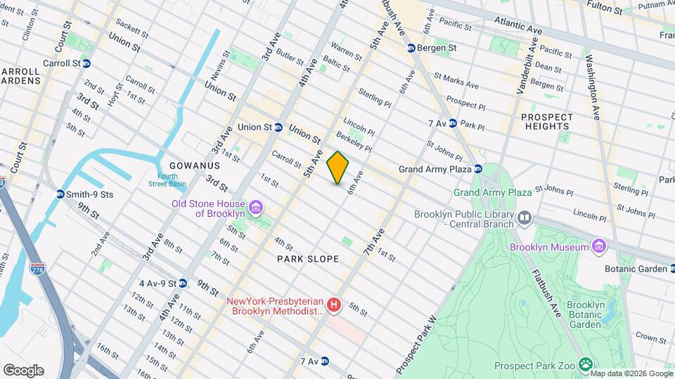 682 Carroll St Map and Location Details