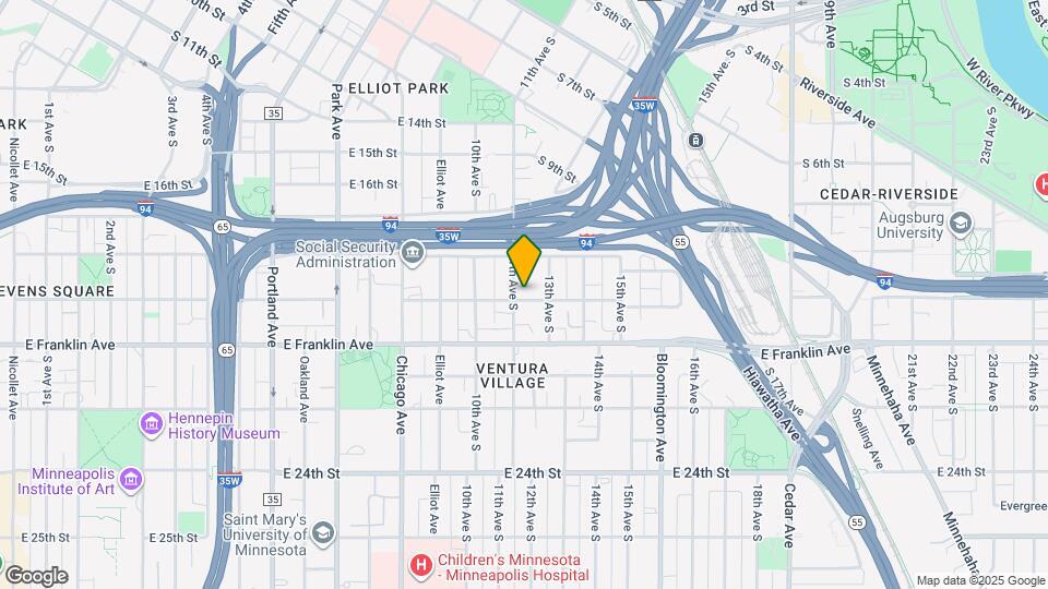 1829 11th Ave S-Unit -Unit 1 Map and Location Details