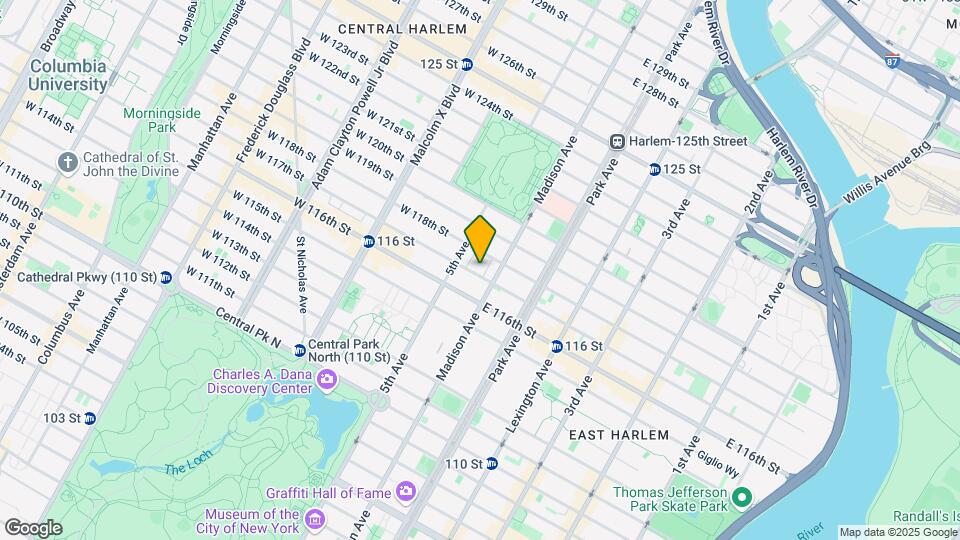 13 E 117th St Map and Location Details