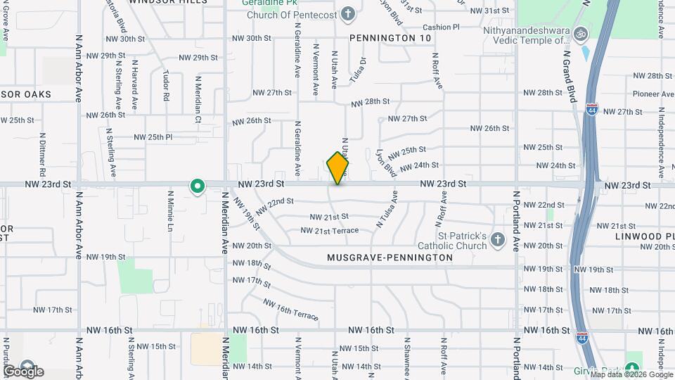 4172 NW 23rd St Map and Location Details