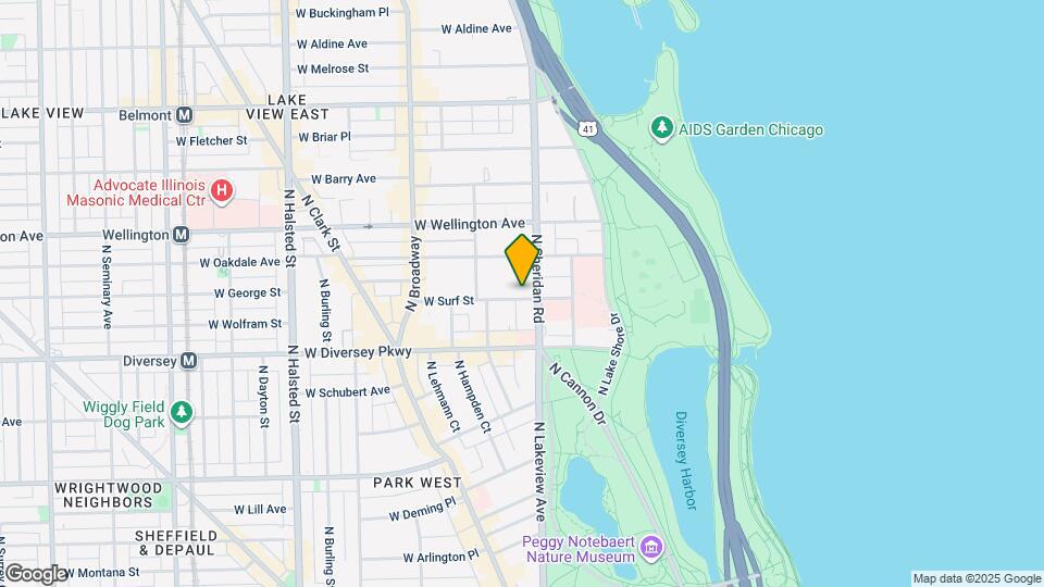 410 W Surf St, Unit 540-542-2N Map and Location Details