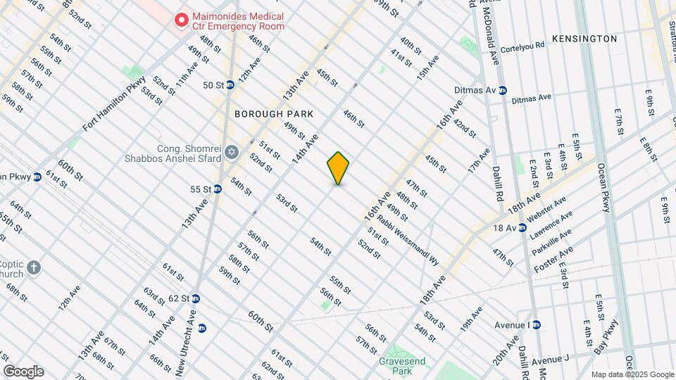 5001 15th Ave Mapa y Detalles de la Ubicación
