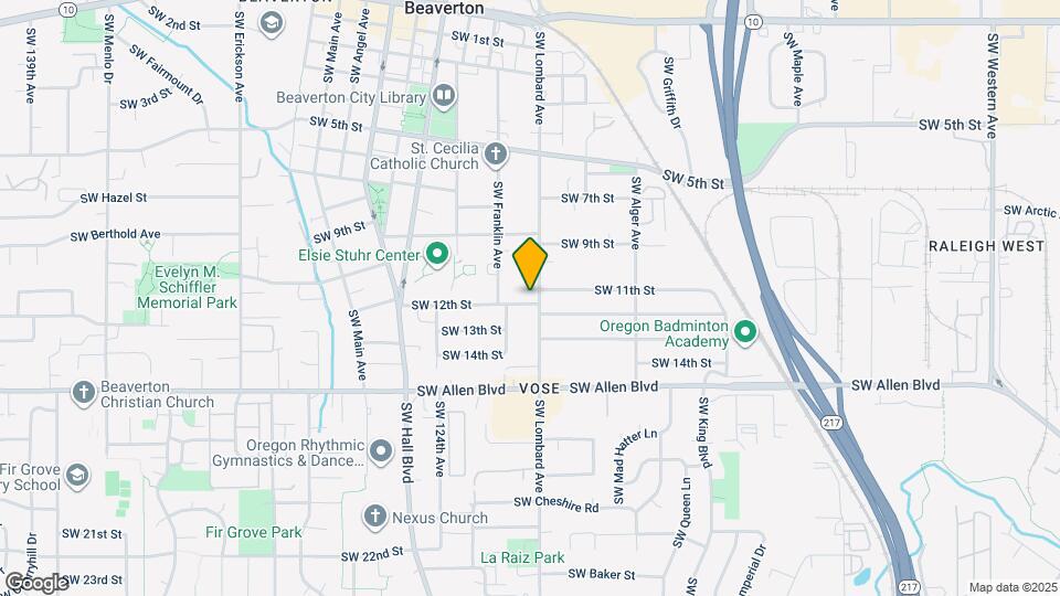 12025 SW 12th St Map and Location Details