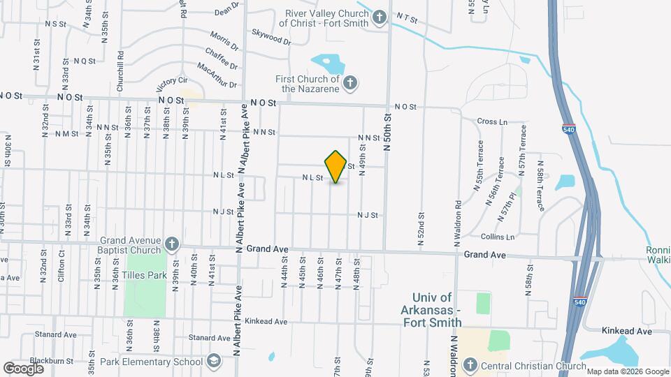 1314 N 47th St Map and Location Details