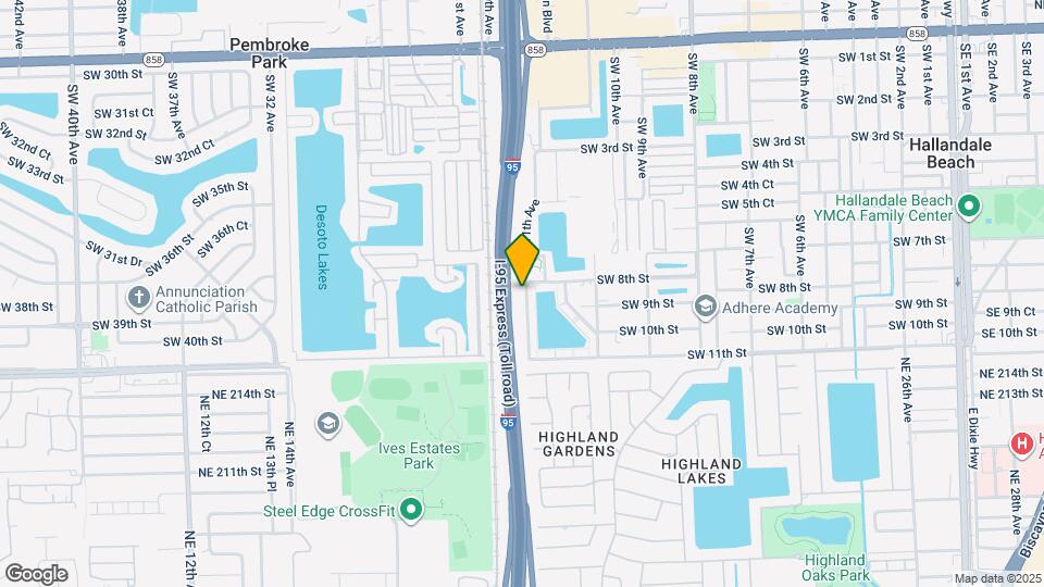 820 SW 11th Ave Mapa y Detalles de la Ubicación