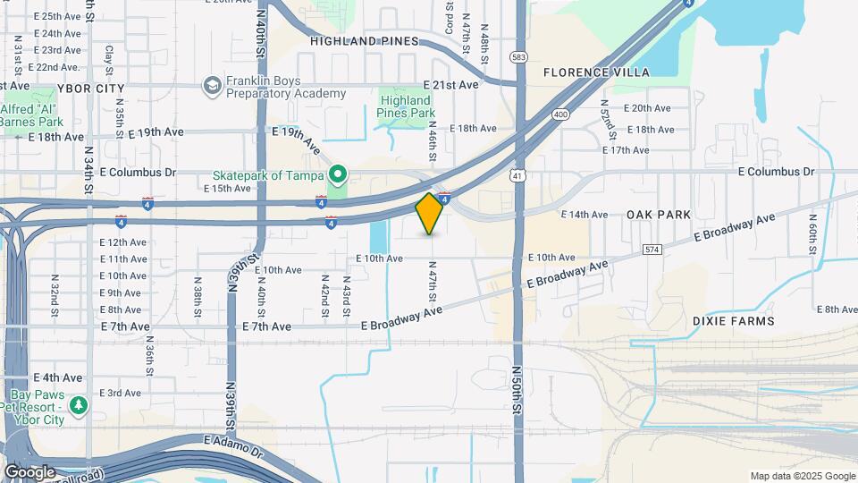 2110 N 47th St Map and Location Details