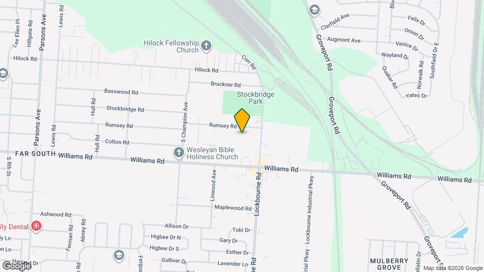1127 Rumsey Rd Map and Location Details