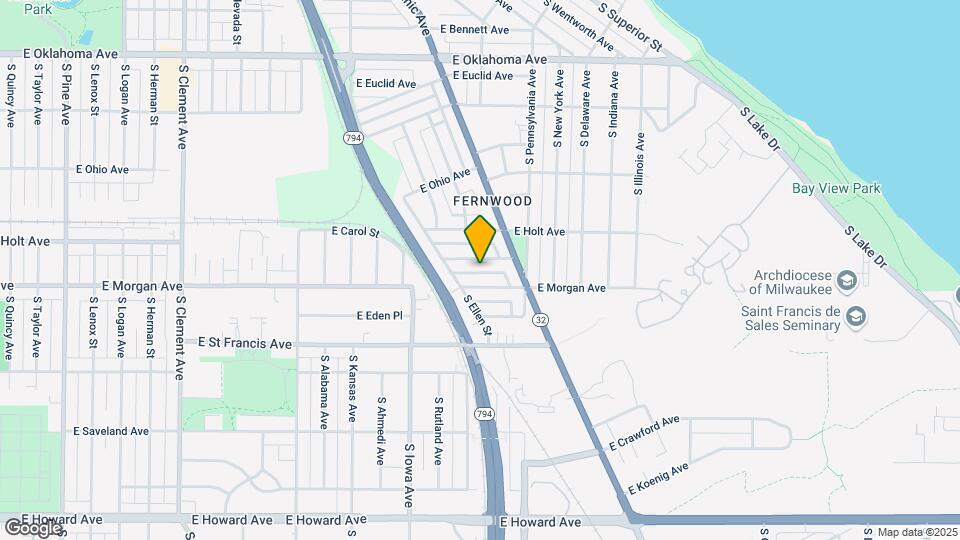 2223 E Vollmer Ave Map and Location Details