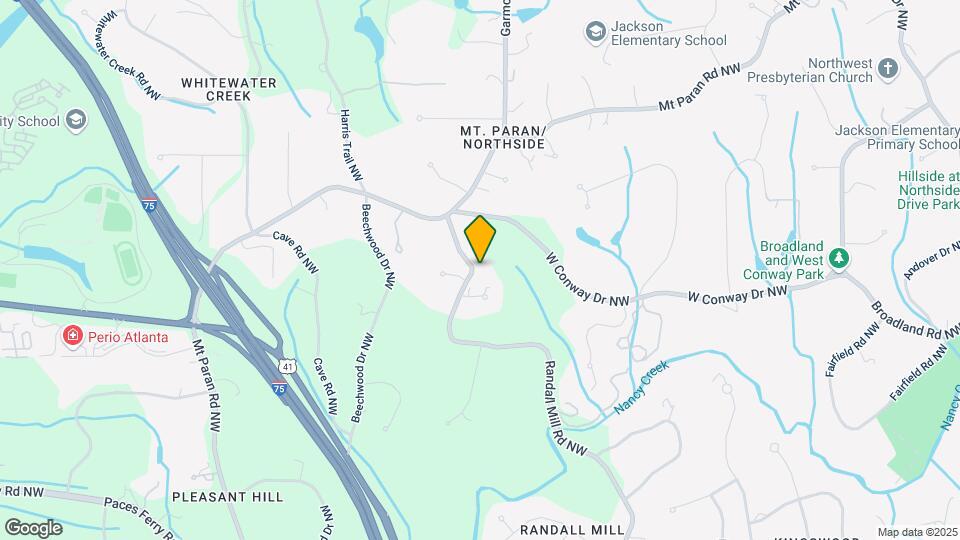 4045 Randall Mill Rd NW Mapa y Detalles de la Ubicación
