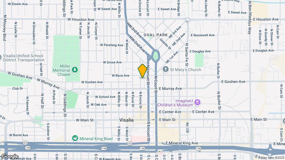 528 N Encina St Map and Location Details