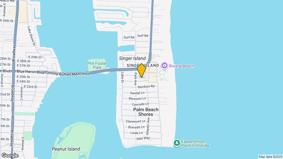 1236 Beach Rd Map and Location Details