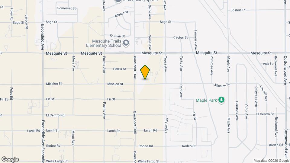 13980 Mission St Map and Location Details