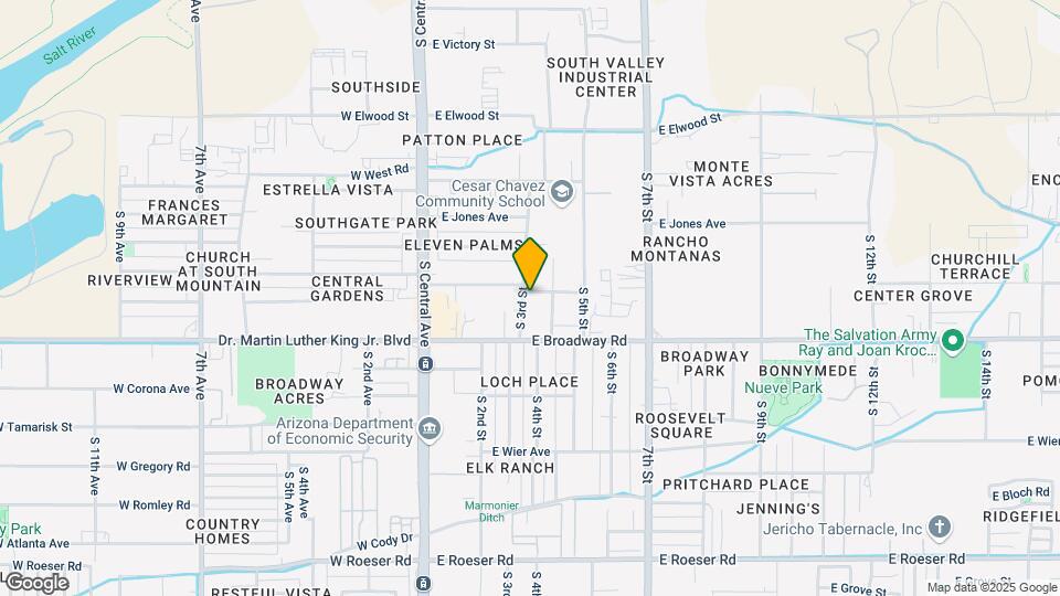 4201-4207 S 3rd St Mapa y Detalles de la Ubicación
