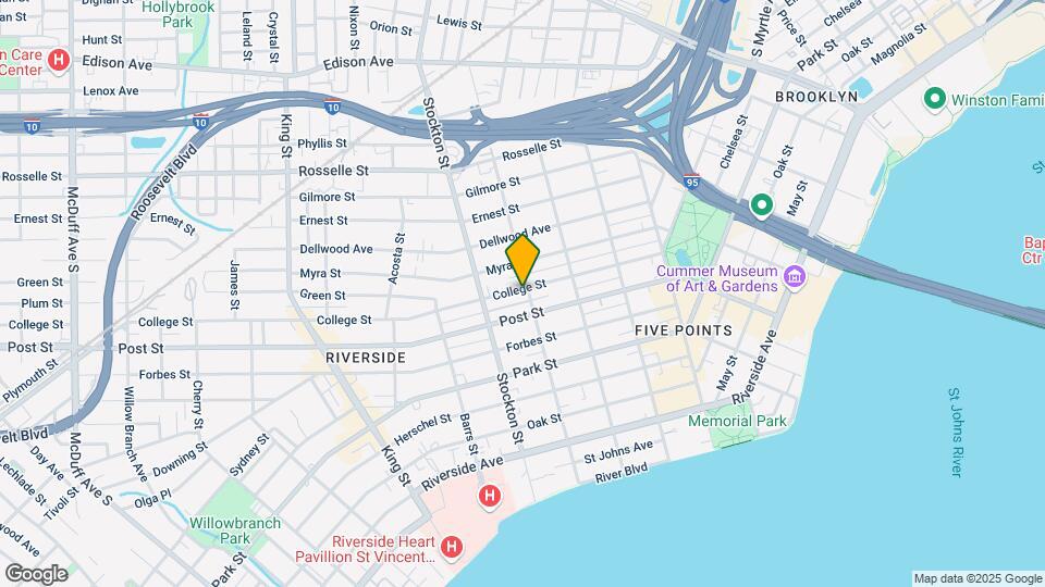 2304 College St Map and Location Details