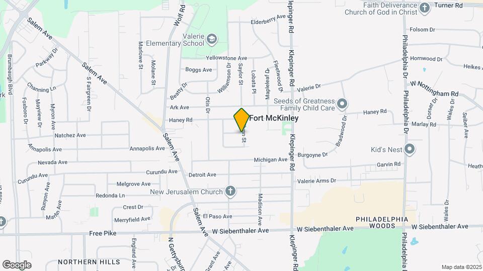 3931 Flynn St Map and Location Details