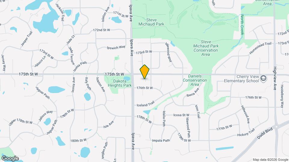 17553 Ionia Path Map and Location Details