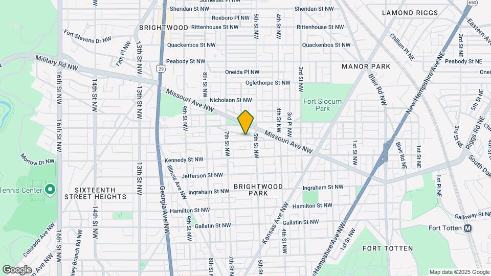 523 Longfellow St NW Map and Location Details