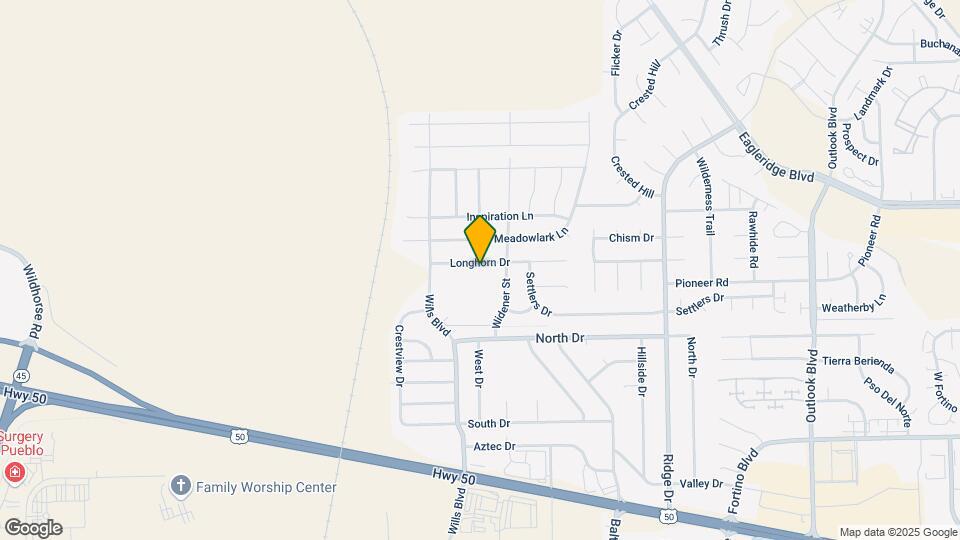 2312 Longhorn Dr Map and Location Details