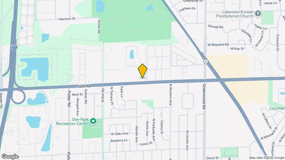 9600 Golf Ter Map and Location Details