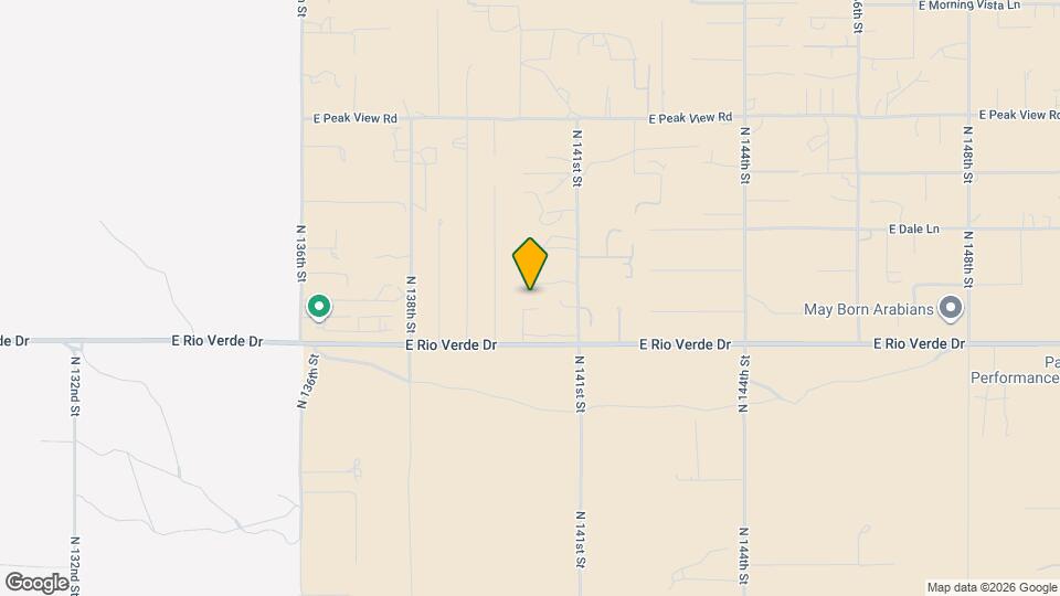 14010 E Desert Vista Trail Map and Location Details