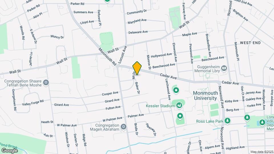 14 Baker Dr Mapa y Detalles de la Ubicación