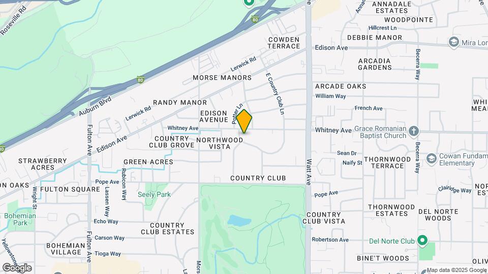 3430 W Country Club Ln Map and Location Details