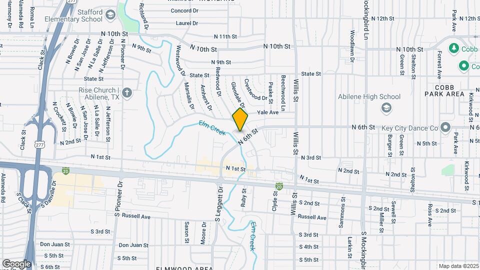 600 Westwood Dr Map and Location Details