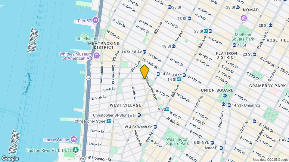 87-95 Greenwich Ave Mapa y Detalles de la Ubicación