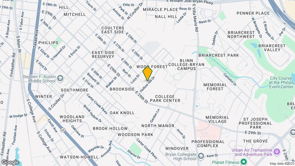 1511 Hollow Hill Dr, Unit B Map and Location Details